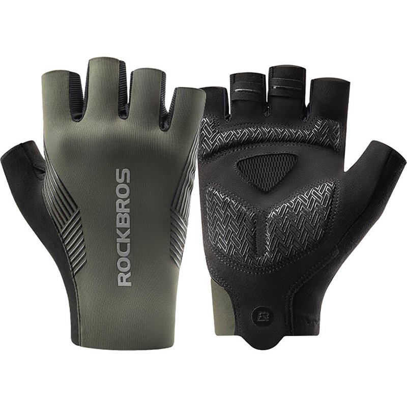 Rockbros Fahrradhandschuhe Frühling/Sommer/Herbst, kurze Finger