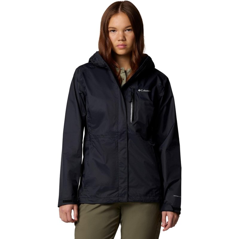 Jacke Columbia Pouring Adventure III wasserdicht schwarz Damen