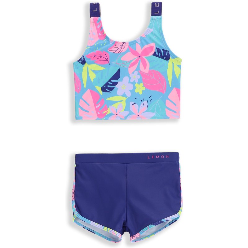 Mädchen Bikini-Set Surfing WL5 bunt