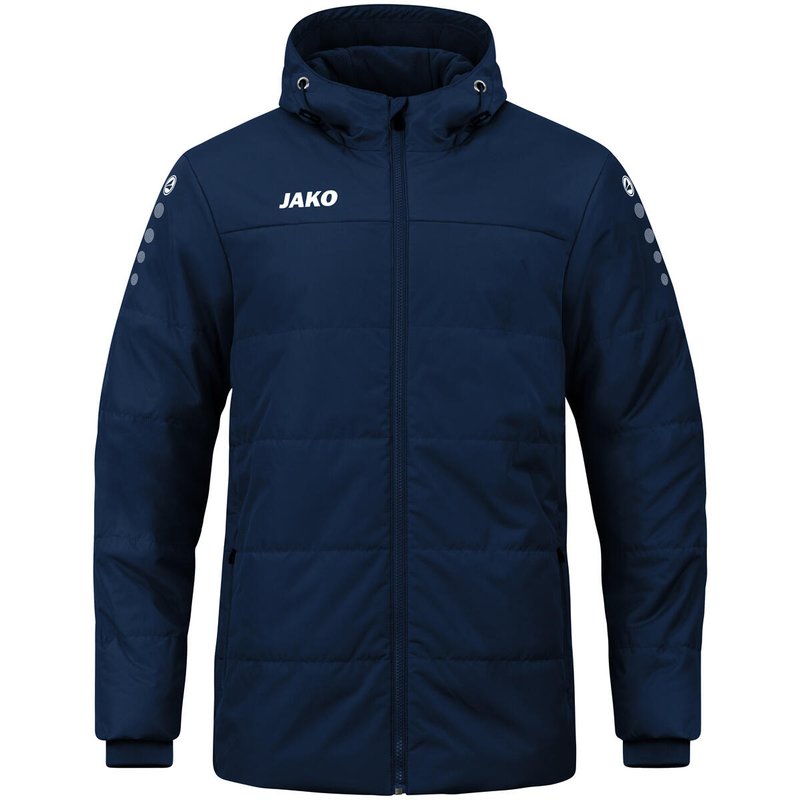 JAKO Unisex Coachjacke Team mit Kapuze