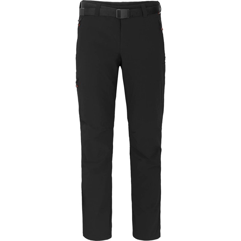Herren Winter Wanderhose elastisch, warm, gefüttert Schwarz