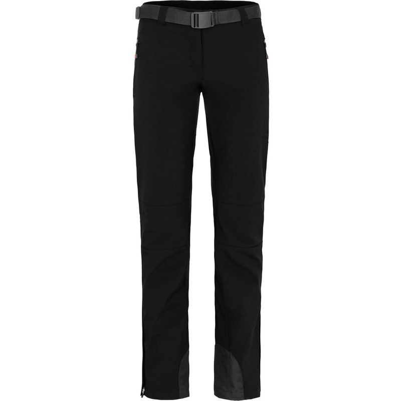 Winter Softshellhose winddicht, warm Schwarz