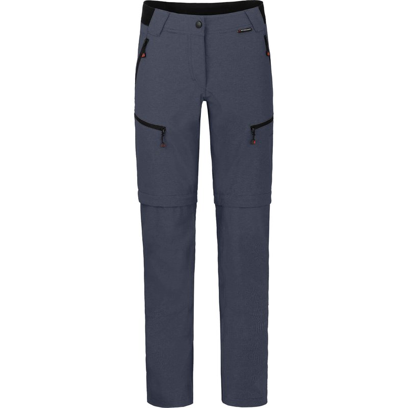 Damen Wanderhose robust, elastisch Grau