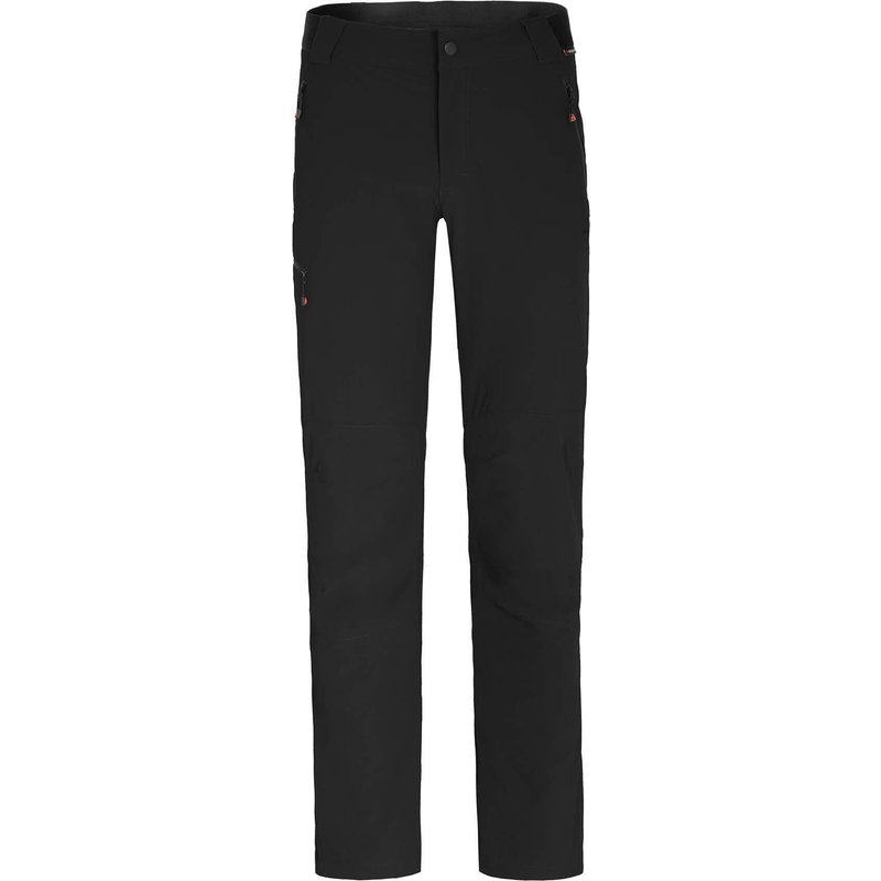 Herren Winter Wanderhose warm gefüttert, elastisch Schwarz