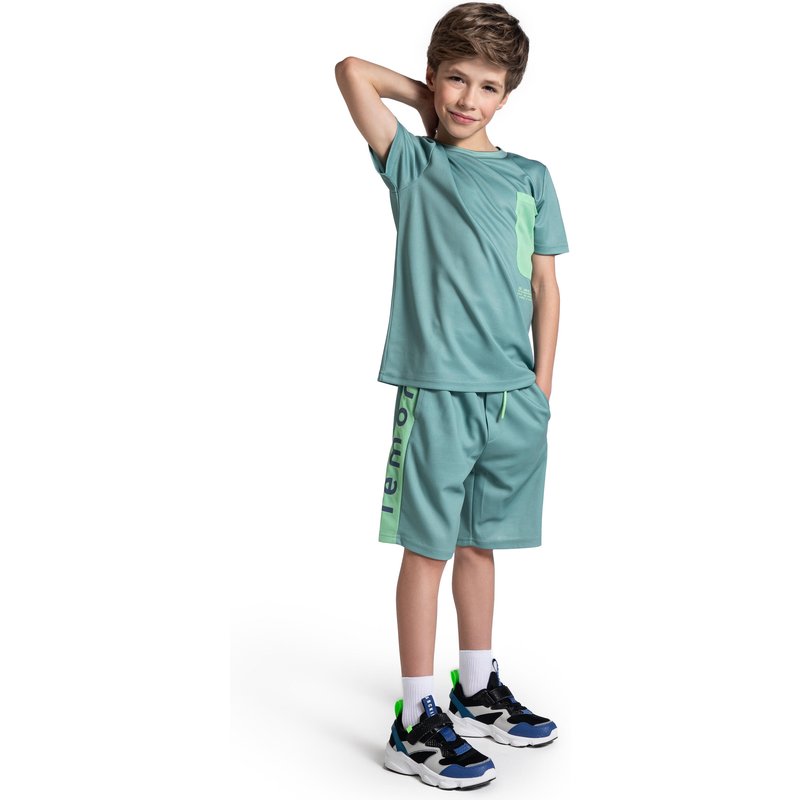 Kinder Trainingsshort Shorts WL5 olivgrün