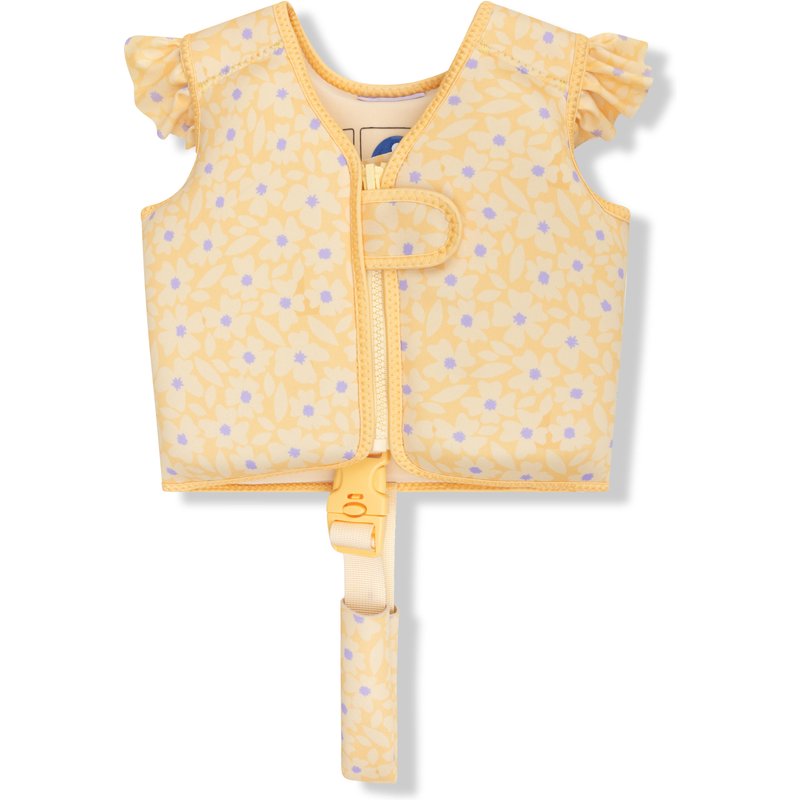Swim Essentials Schwimmweste Yellow Flowers 11-15 kg 30 x 32 cm