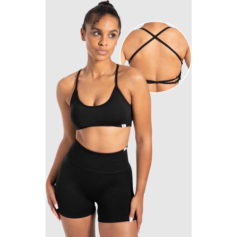Damen Sport BH Sena Schwarz