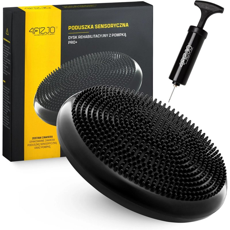 Sensorisches Kissen PRO+ 4FIZJO Ballkissen Noppen Sitzkissen Inkl. Pumpe