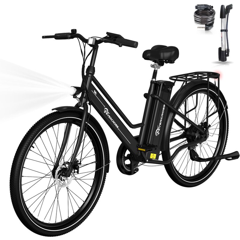 E-Bike 26" EVERCROSS EK8 250W 36V 25 km/h APP