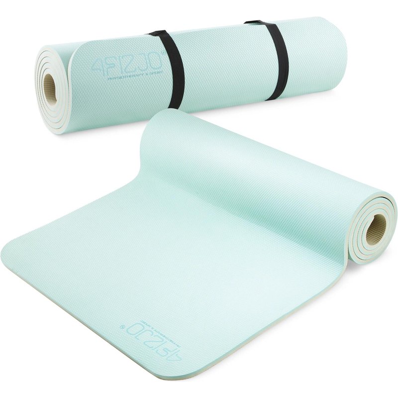 Yogamatte TPE 6mm Rutschfest Fitnessmatte 180x60