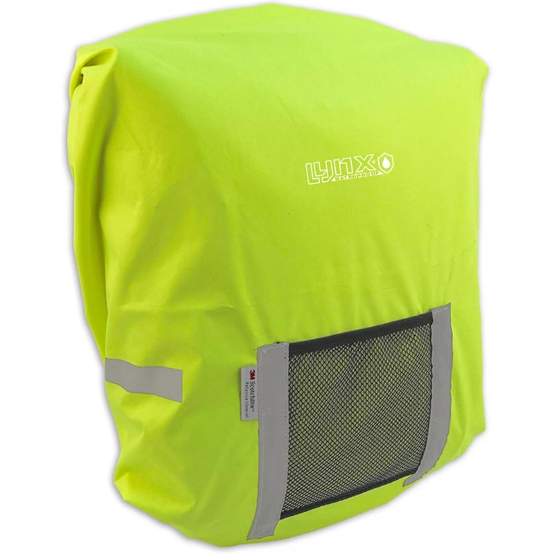 Regenhülle Rucksack Fahrradtasche Wasserdicht Fluoreszierend Gelb Reflektierend