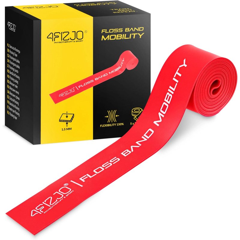 Kompressionsband für Flossing und Rehabilitation 1,5 mm 4FIZJO FLOSS-BAND