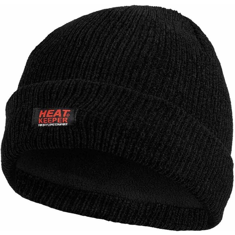 Heatkeeper Skimütze Dames Chenille Schwarz