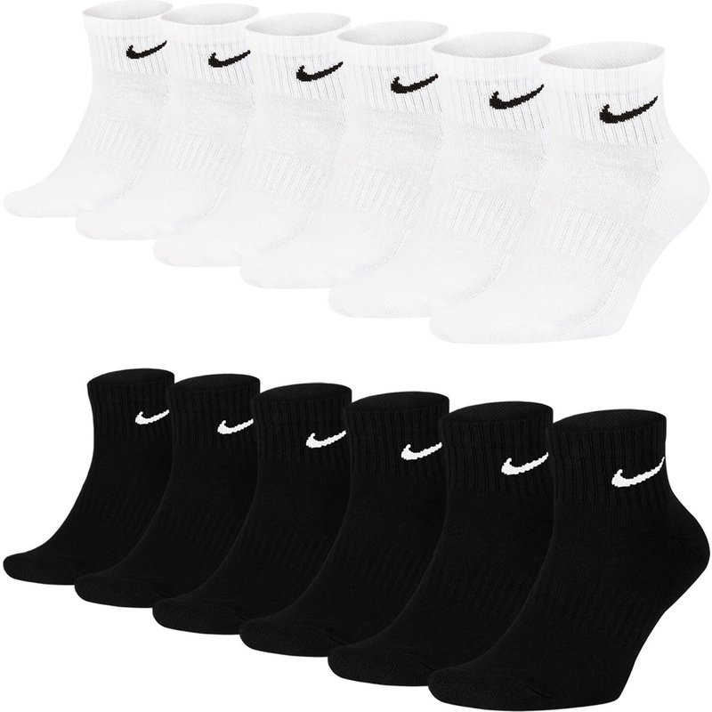 Trainingssocken Quarter 6 Paar - Everyday Cotton Cushioned Ankle Socks
