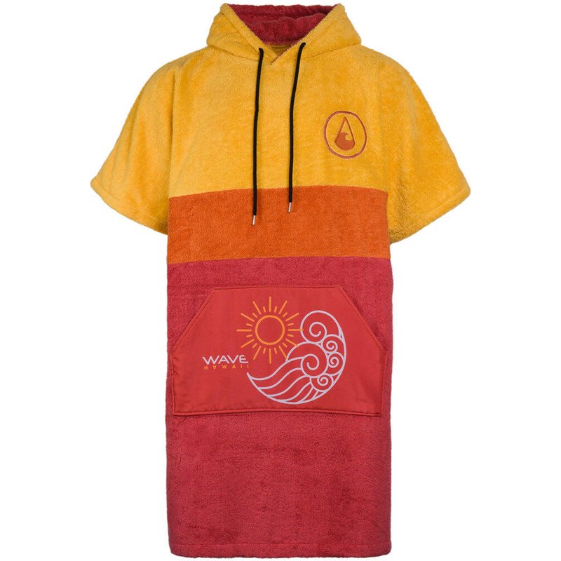 Poncho Wave Hawaii AirLite Poncho Paia L WH4072S Mehrfarbig 90 x 70 cm