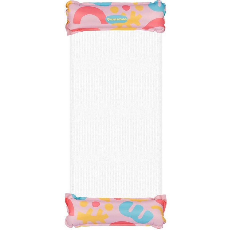 Aufblasbare Wasserhängematte 137x70 cm - Rosa