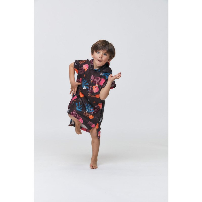 Surf Poncho Kinder (Babies : 18 months - 4 years) - Jellow
