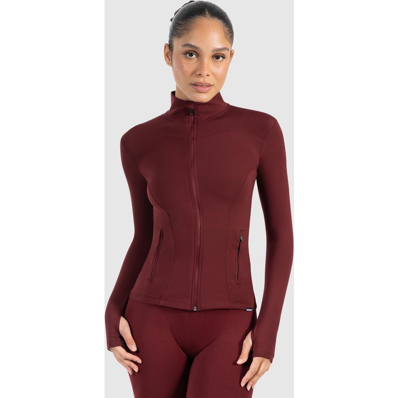 Damen Trainingsjacke Kenna Bordeaux
