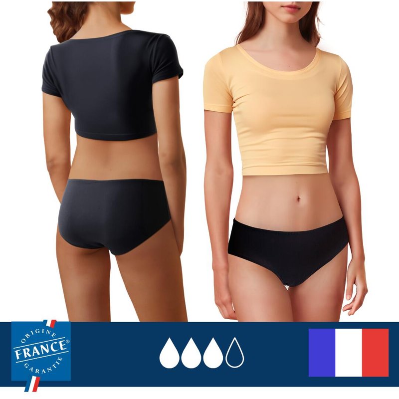 Menstruations-Bikinihose für Teenager – Starker Fluss