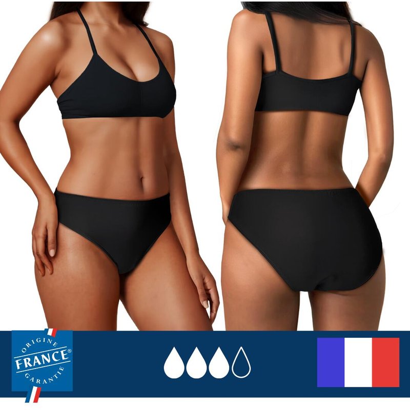 Menstruations-Bikinihose – Starker Fluss
