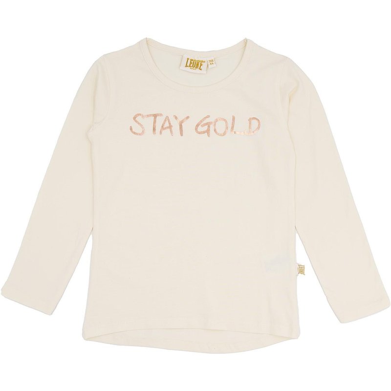 Leone Mädchen-T-Shirt mit langen Ärmeln Chic Girl
