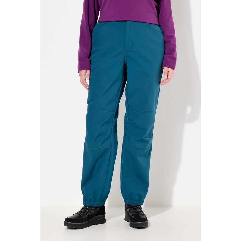 Damen Softshellhose wasserabweisend Formknie Fleecefutter