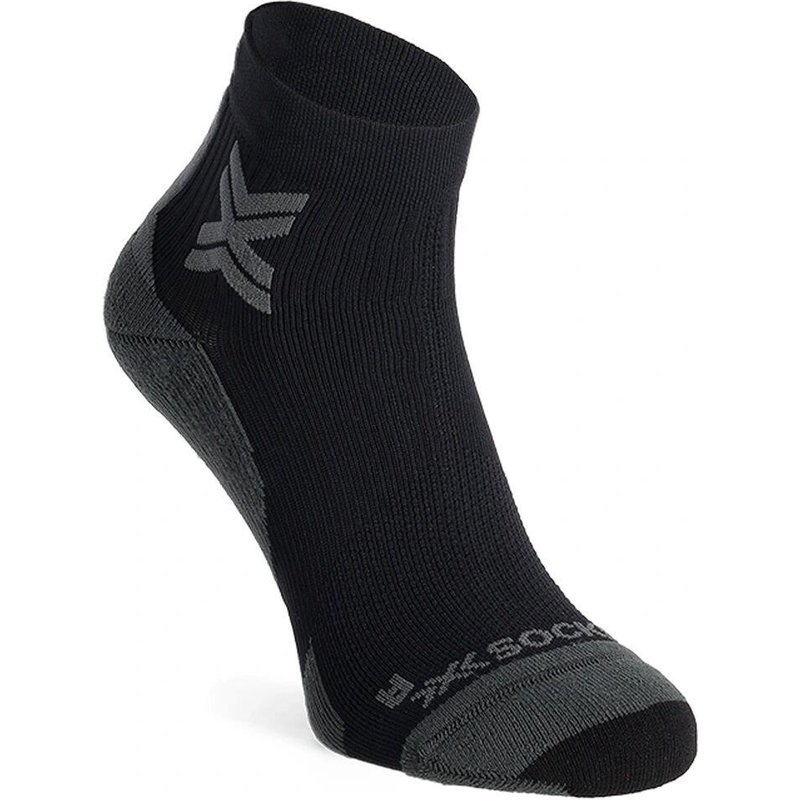 X-Bionic X-SOCKS RUN DISCOVER Knöchel-Socken Black/Charcoal EU 45-47