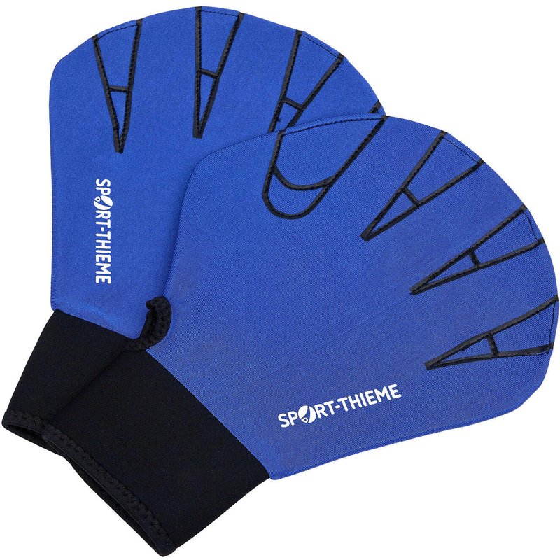 Aqua-Fitness-Handschuhe Geschlossen Blau L 26,5x19 cm Schwimmen Unisex Blau