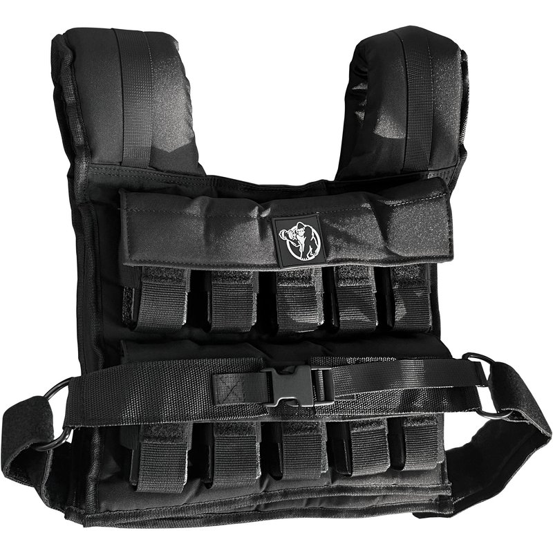 Gewichtsweste - Verstellbar, 10/20/30 kg Trainingsweste, UniversalgrӇe, Nylon
