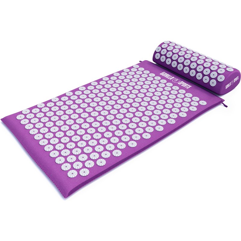 Akupressurmatte - mit ergonomische Kissen und Tragetasche, Akupunkturmatte
