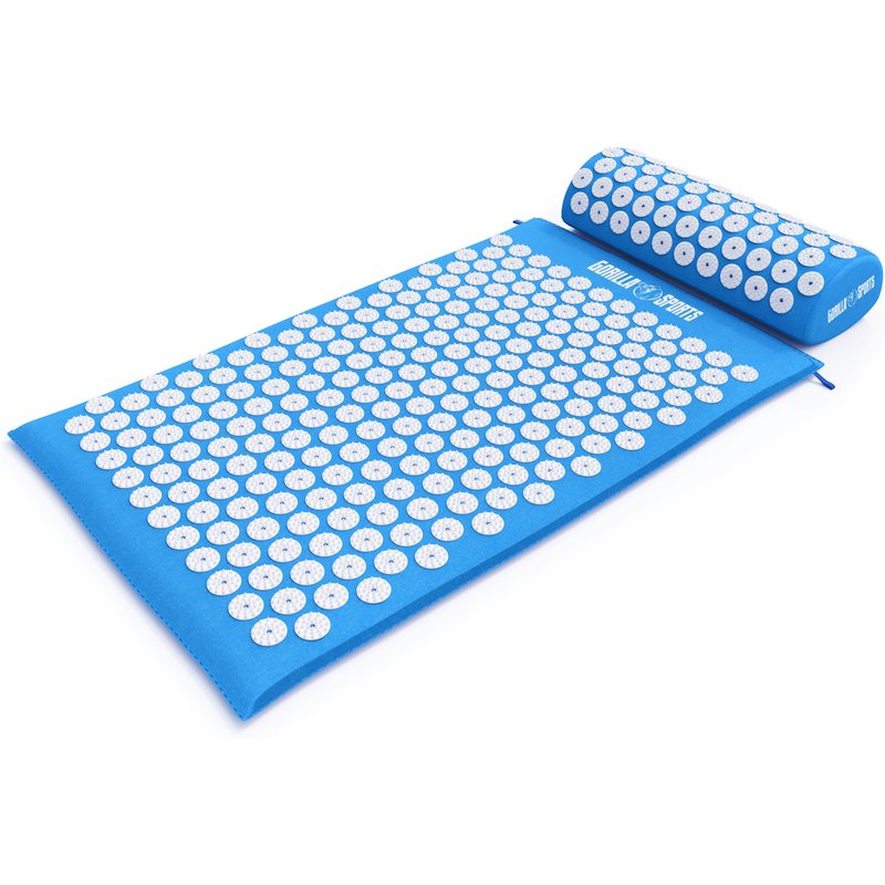 Akupressurmatte - mit ergonomische Kissen und Tragetasche, Akupunkturmatte