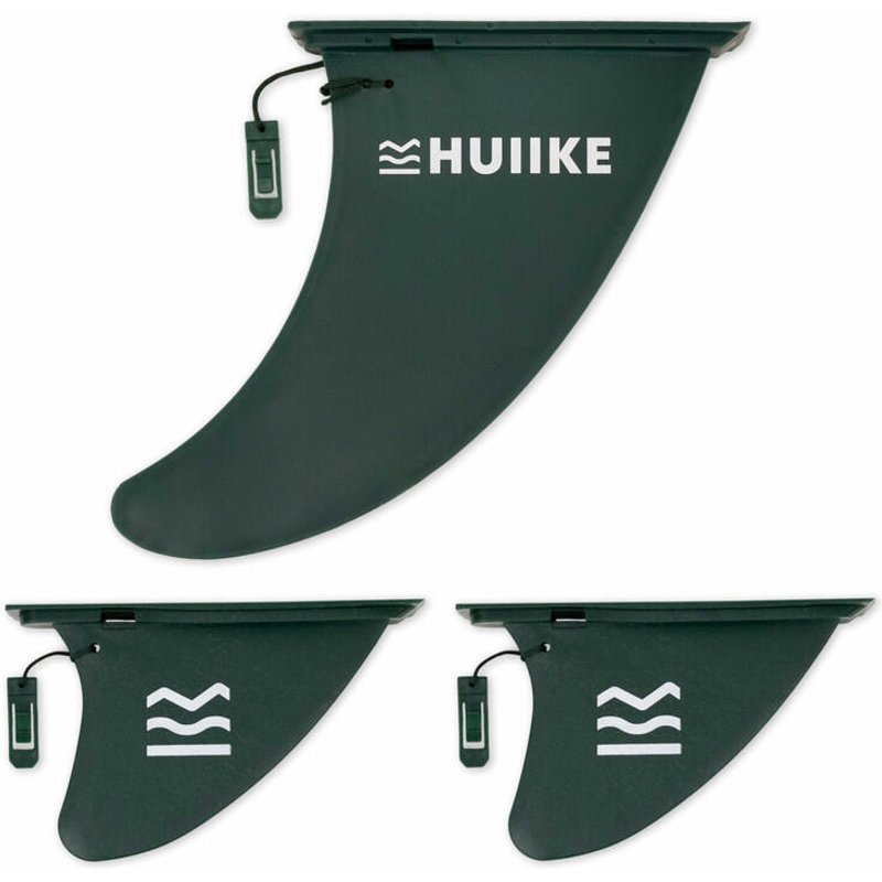 Sup Finne 3 Stk. Sicherheitskeil, HUIIKE, Grün, Abnehmbare, Stabilität