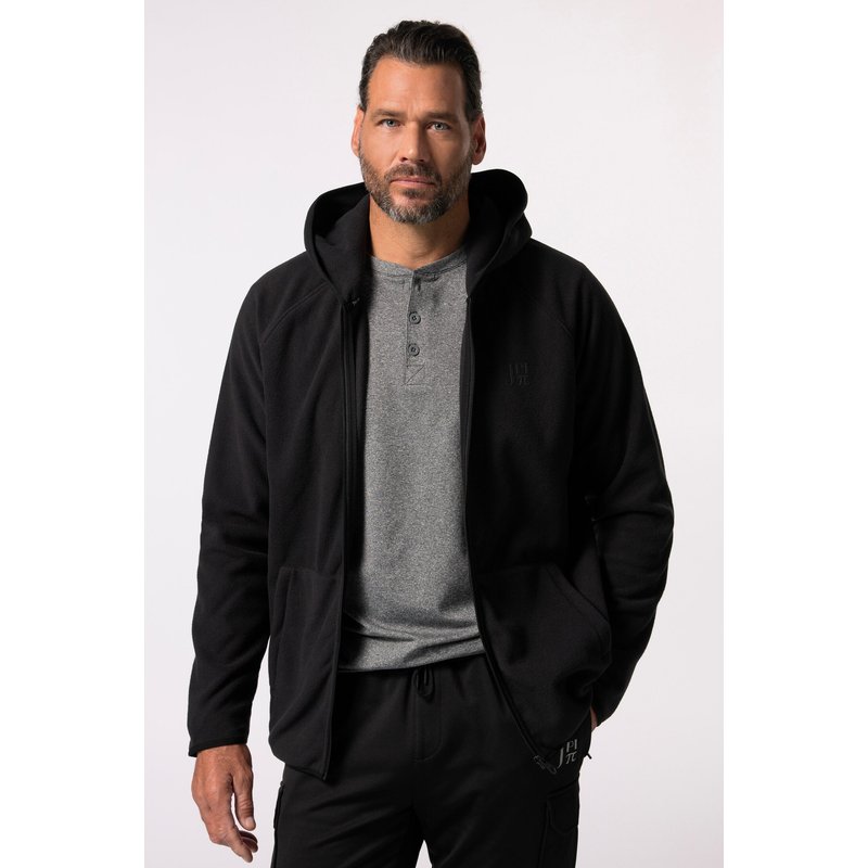 Herren Fleece-Jacke ultraleicht Kapuze