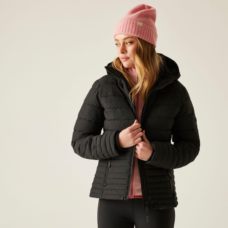 Kelane Wasserabweisende Wärmende Steppjacke mit Kapuze für Damen