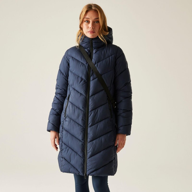 Anita Wasserabweisende Wärmende Steppjacke mit Kapuze für Damen