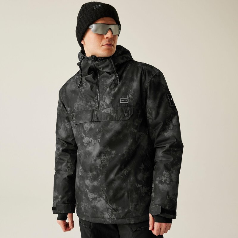 Herren Freeride Overhead Wasserdichte Atmungsaktive Isolierte Skijacke
