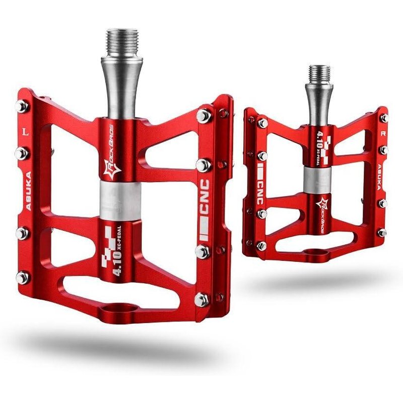 Flache Mountainbike-Pedale aus Aluminium