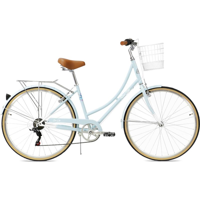FabricBike Step City – Damen-Hollandrad, 7-Gang Shimano. Sky Blue