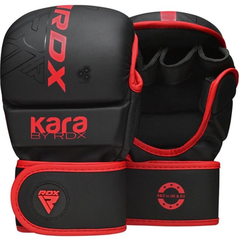 MMA Sparringhandschuhe RDX F6 KARA – Rot – L/XL