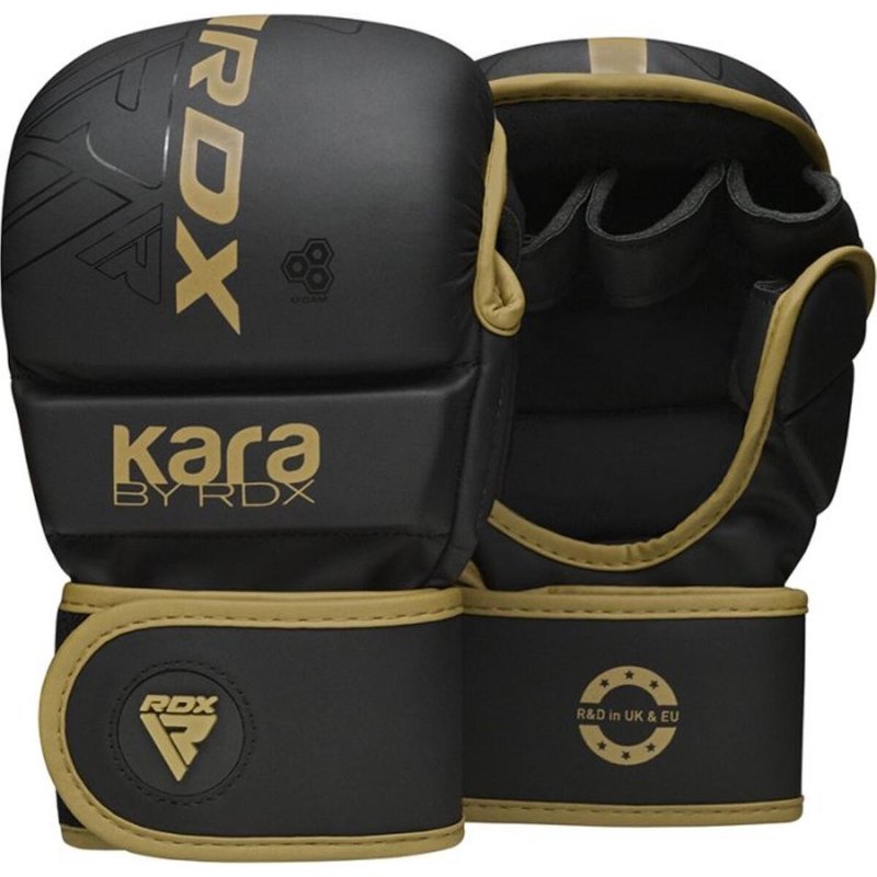 MMA Sparringhandschuhe RDX F6 KARA – Gold – S/M