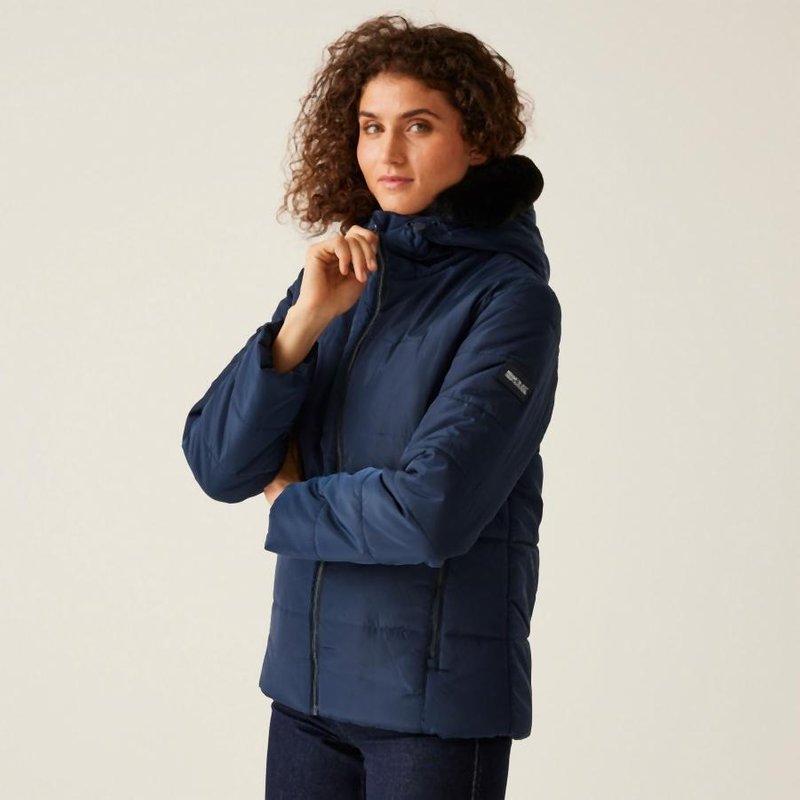 Damen Daunenjacke mit Kapuze Regatta Winnie Baffle