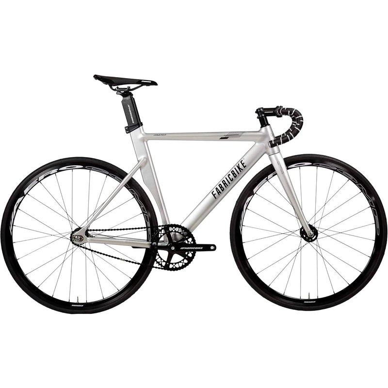 Fixie-Fahrrad Light Aluminium Rahmen und Carbon-Gabel 28" – Space Grey