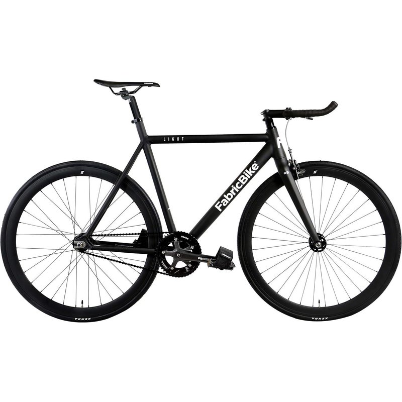 Fixie-Fahrrad Light Aluminium 28" – Matte Black