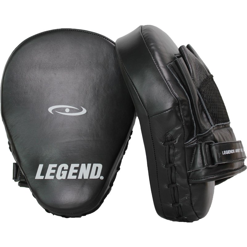 Focus Mitts Fender aus schwarzem Leder
