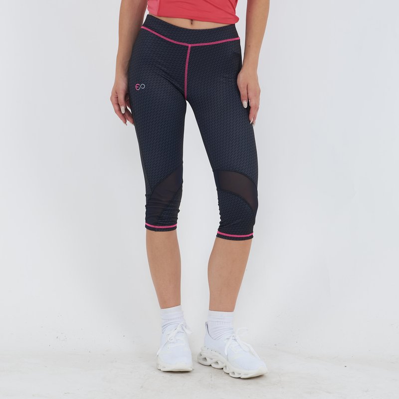 Legging 3/4 zum Training ASYR Frau