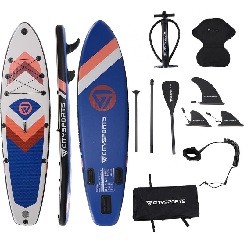 SUP Board. Aufblasbares Paddleboard-Set, große Stabilität