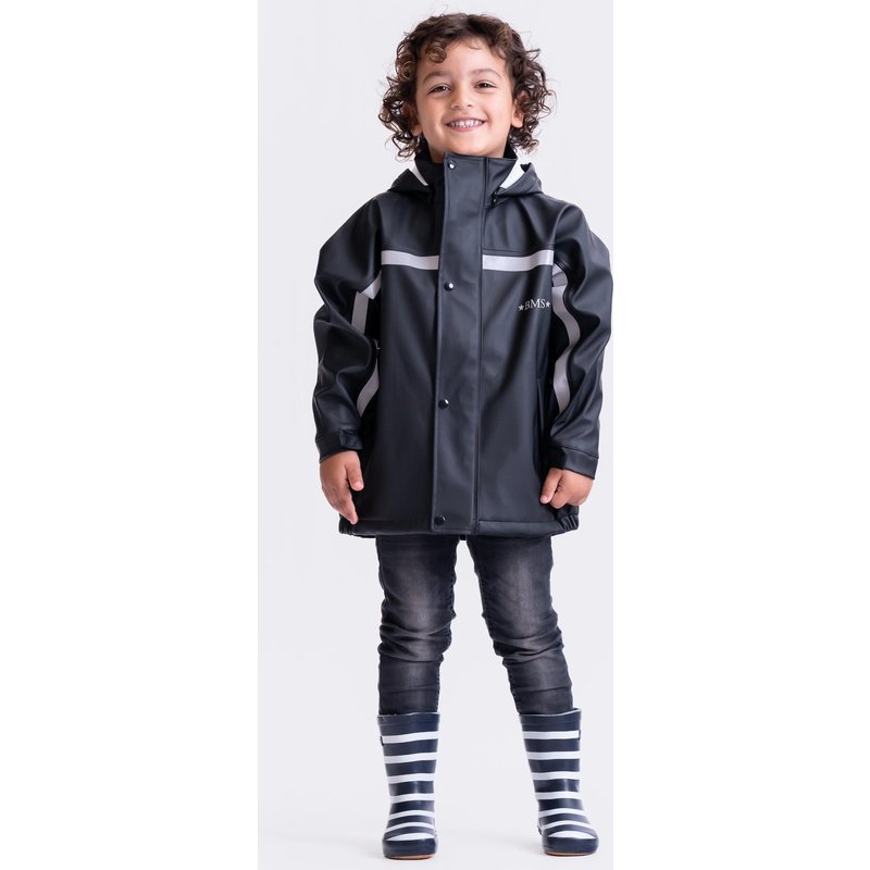 BMS Matschjacke - Regenjacke für Kinder - 100% wasserdicht