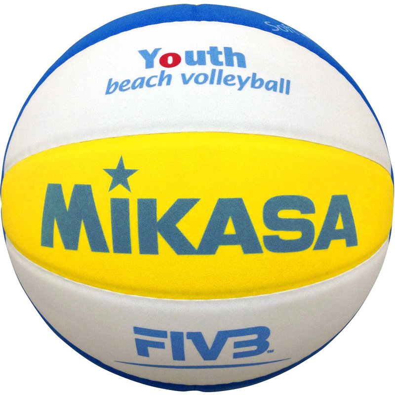 Beachvolleyball SBV Youth Volleyball Unisex Blau-Gelb-Weiß