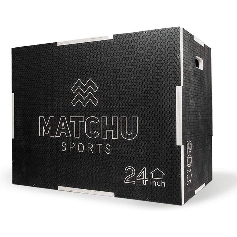 Plyobox Max - 20 x 24 x 30 Inch - Jump Box - Fitnessbox - Sprungbox - Holz