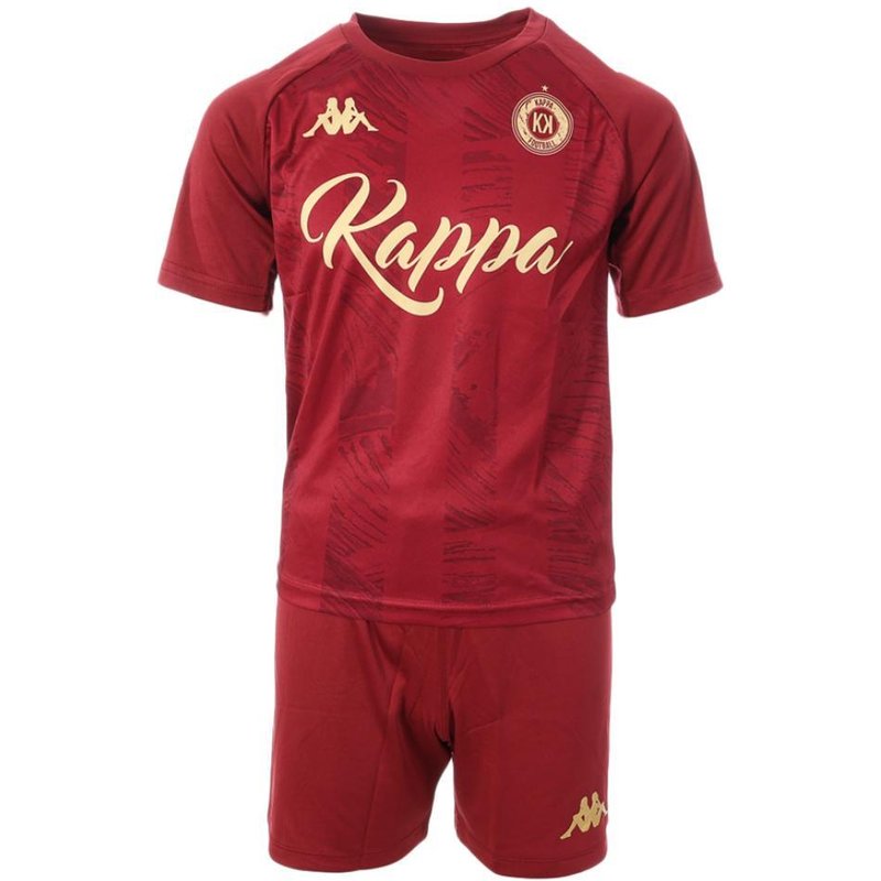 Kappa Marcelo Fußball Trikot Set für Jungen, Rot